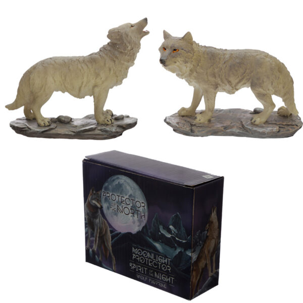 Moonlight Protector Protector of the North Wolf Figurine - Image 7