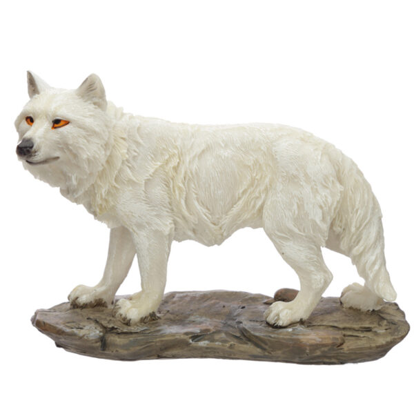 Spirit of the Night Protector of the North Wolf Figurine - Image 2
