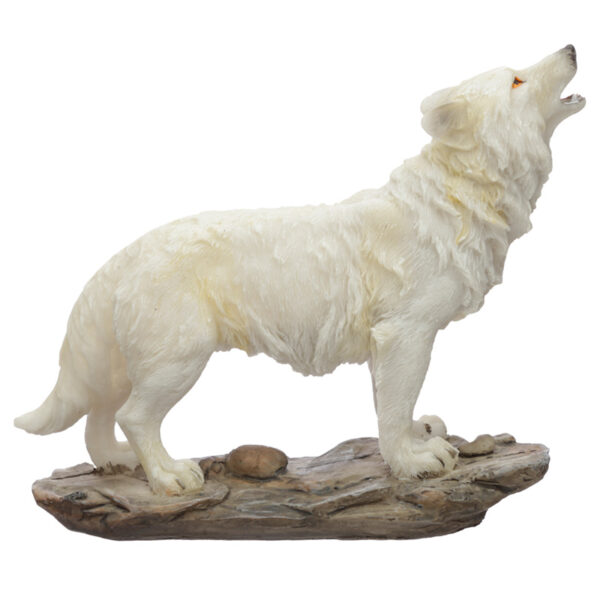 Spirit of the Night Protector of the North Wolf Figurine - Image 4