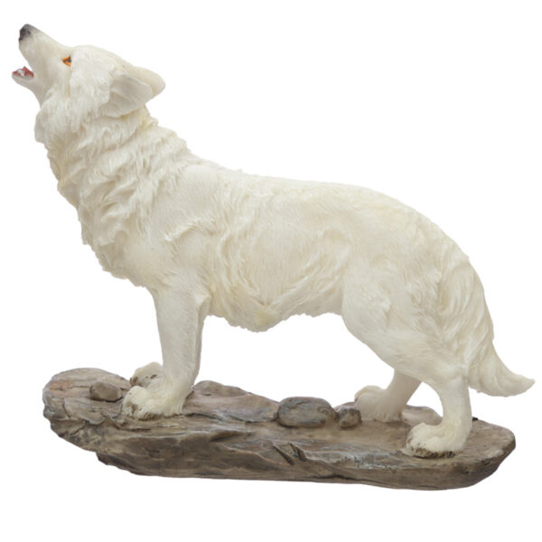 Spirit of the Night Protector of the North Wolf Figurine - Image 5