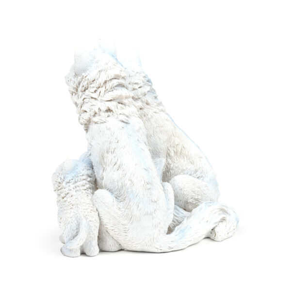 Wolf Ornament - Family with Puppies - Image 4