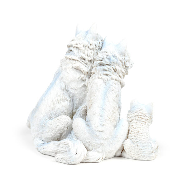 Wolf Ornament - Family with Puppies - Image 6