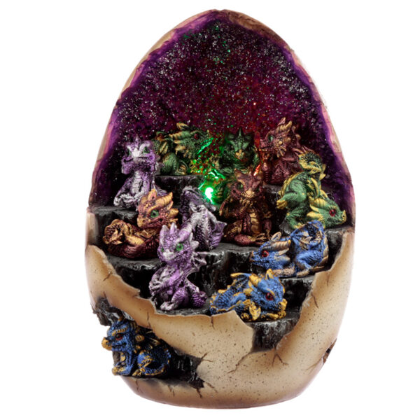 Collectable LED Baby Dragon Crystal Cave Figures - Image 5