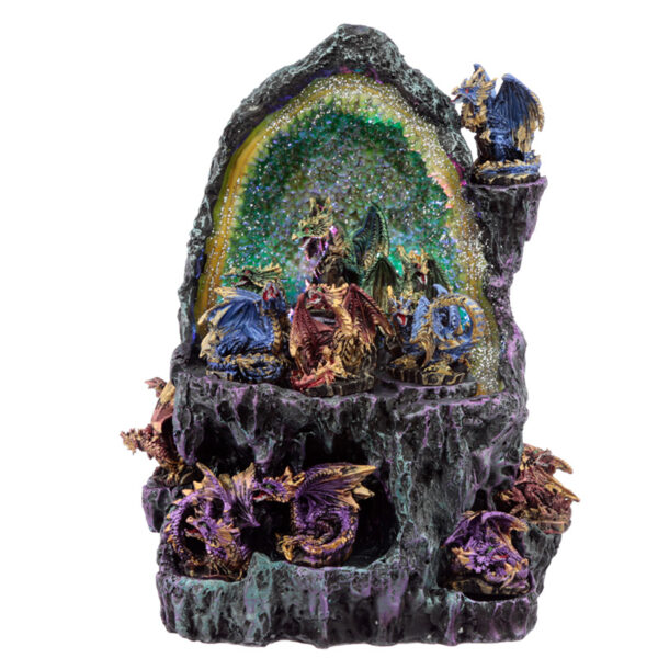 Collectable LED Dark Legends Dragon Crystal Cave Figures - Image 5