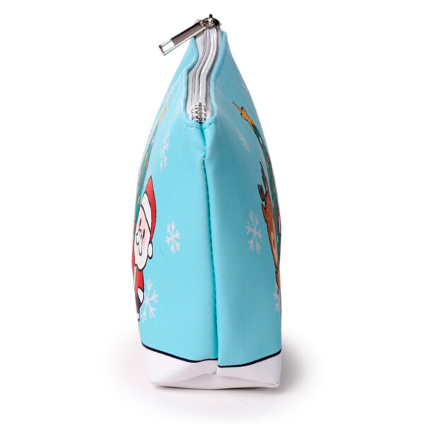 PVC Toiletry Makeup Wash Bag (Medium) - Christmas Festive Friends - Image 4