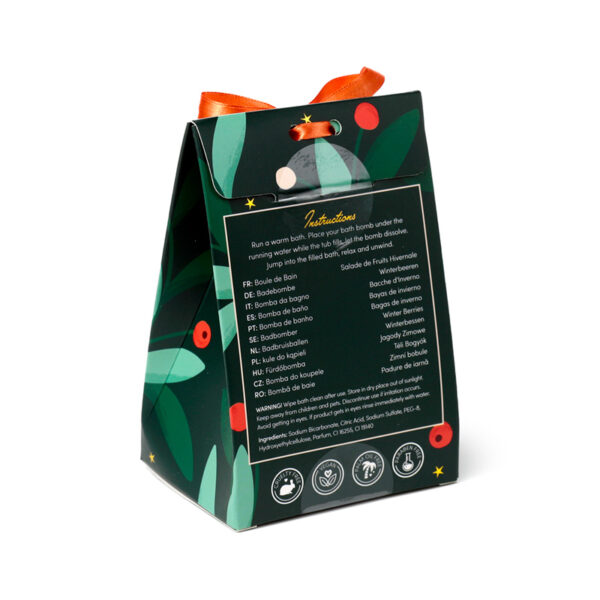 Handmade Bath Bomb in Gift Box - Christmas Nutcracker - Image 5