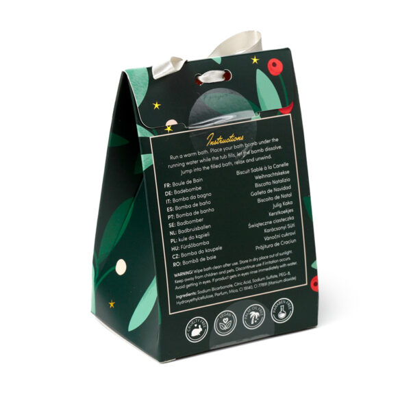 Handmade Bath Bomb in Gift Box - Christmas Nutcracker - Image 8