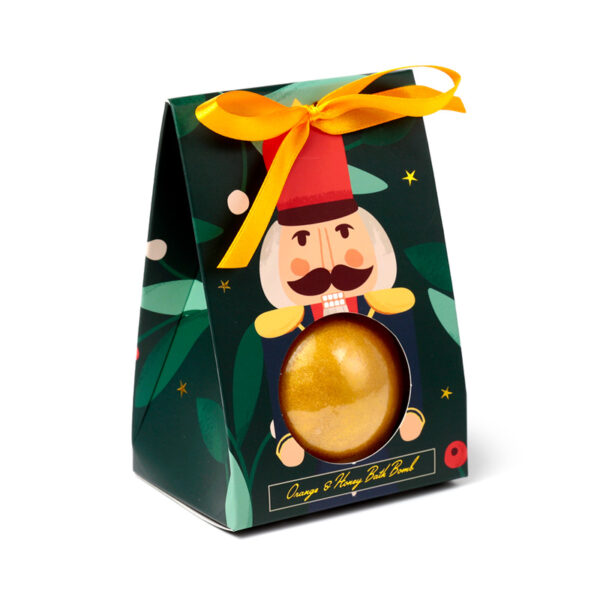 Handmade Bath Bomb in Gift Box - Christmas Nutcracker - Image 9