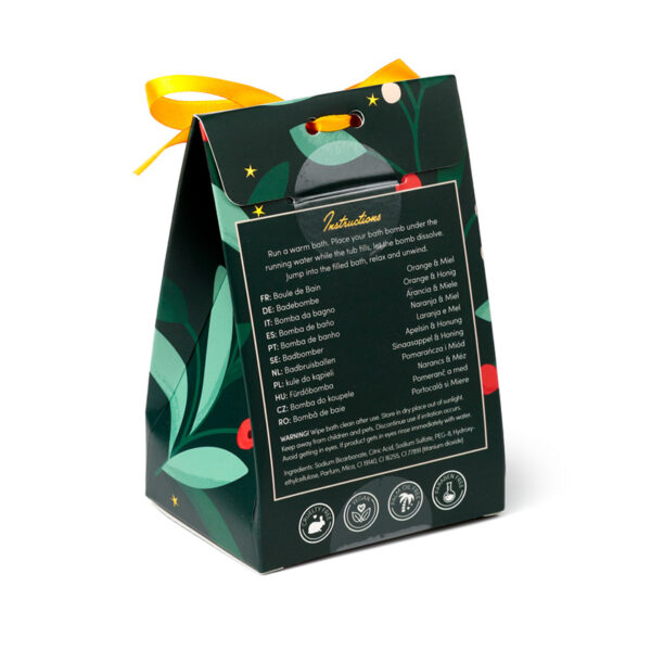 Handmade Bath Bomb in Gift Box - Christmas Nutcracker - Image 11