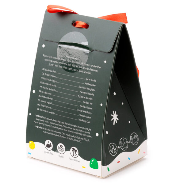 Handmade Bath Bomb in Gift Box - Christmas Gingerbread Lane - Image 6