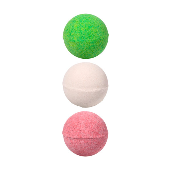 Handmade Bath Bomb Set of 3 - Christmas Gonk - Image 2