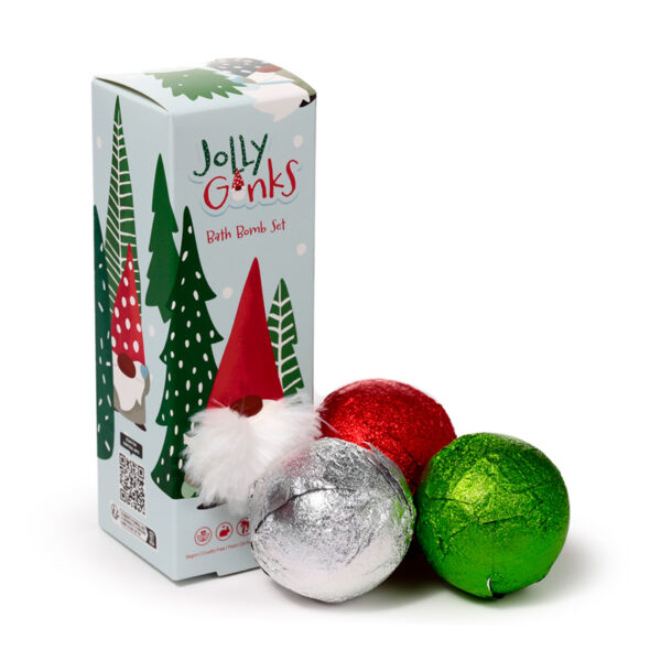 Handmade Bath Bomb Set of 3 - Christmas Gonk - Image 8
