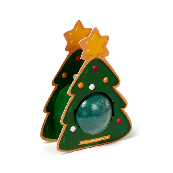 Handmade Bath Bomb in Gift Box - Christmas Gingerbread Baker Street - Image 8