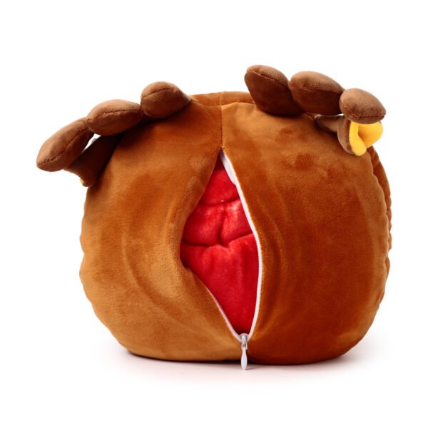 2-in-1 Blankeazzz Plush Toy & Travel Blanket - Festive Friends Christmas Rudolph - Image 9