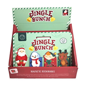 Magnetic Bookmark Set - Jingle Bunch Christmas