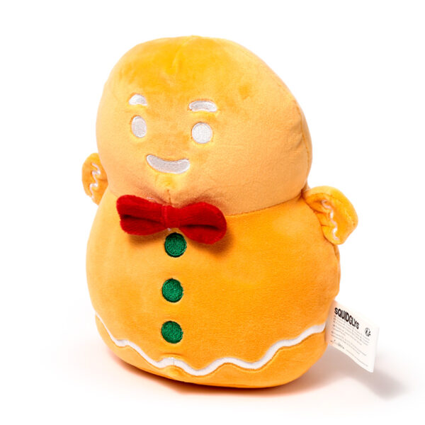 Squidglys Plush Toy - Baker Street Christmas Gingerbread Man - Image 4