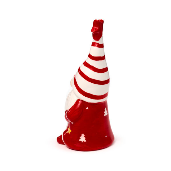 Ceramic LED Ornament - Christmas Gonk - Image 9