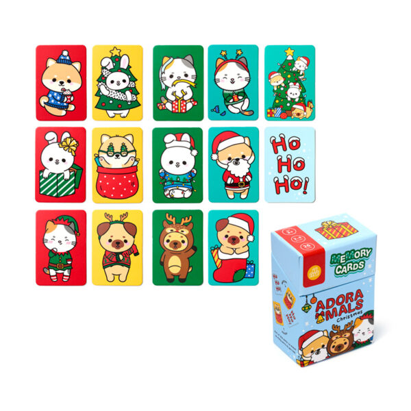 Kids Memory Cat Set - Christmas Adoramals - Image 21