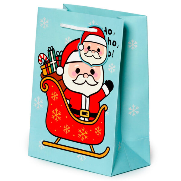 Christmas Gift Bag (Medium) - Festive Friends - Image 2