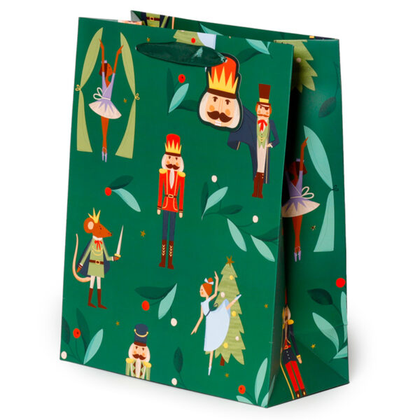 Christmas Gift Bag (Large) - Nutcracker Sugar Plum Fairy - Image 2