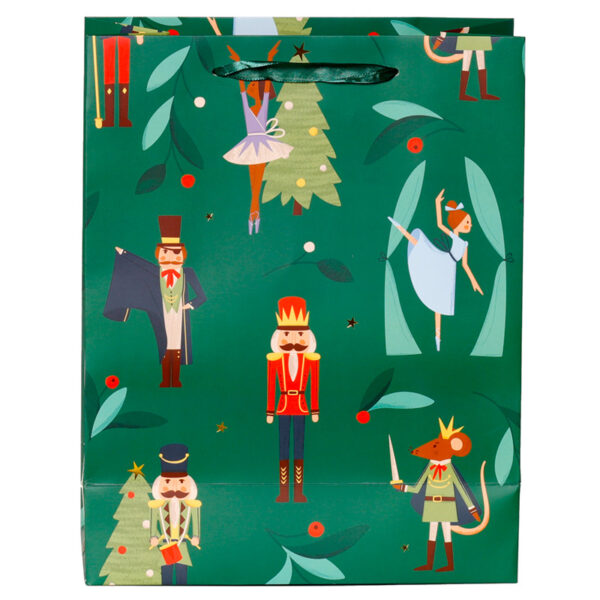 Christmas Gift Bag (Large) - Nutcracker Sugar Plum Fairy - Image 4