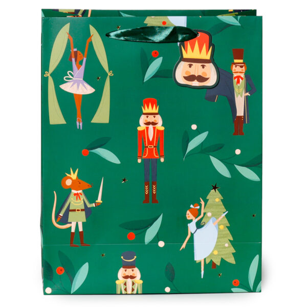 Christmas Gift Bag (Large) - Nutcracker Sugar Plum Fairy - Image 5