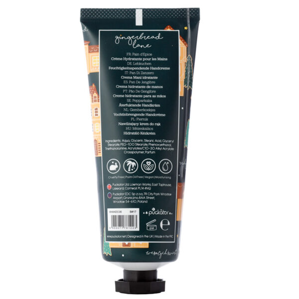 Moisturising Hand Cream 75ml - Christmas Gingerbread Lane - Image 4