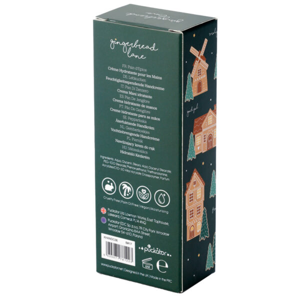 Moisturising Hand Cream 75ml - Christmas Gingerbread Lane - Image 6