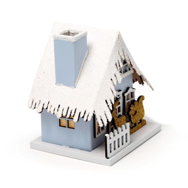 LED Decoration - Christmas Sleigh Scene House - Image 8