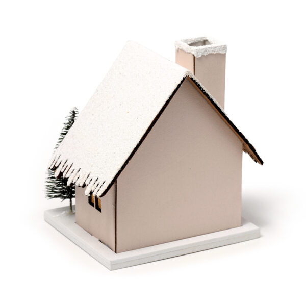 LED Decoration - Christmas Snow Covered House - Image 5