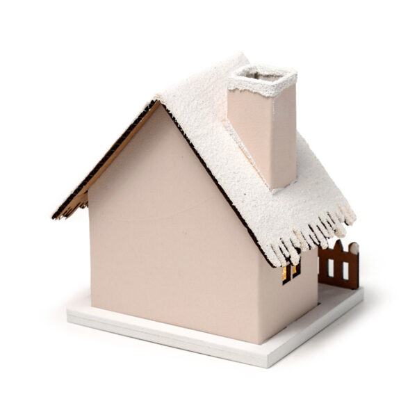 LED Decoration - Christmas Snow Covered House - Image 6