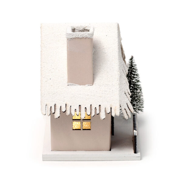 LED Decoration - Christmas Snow Covered House - Image 7