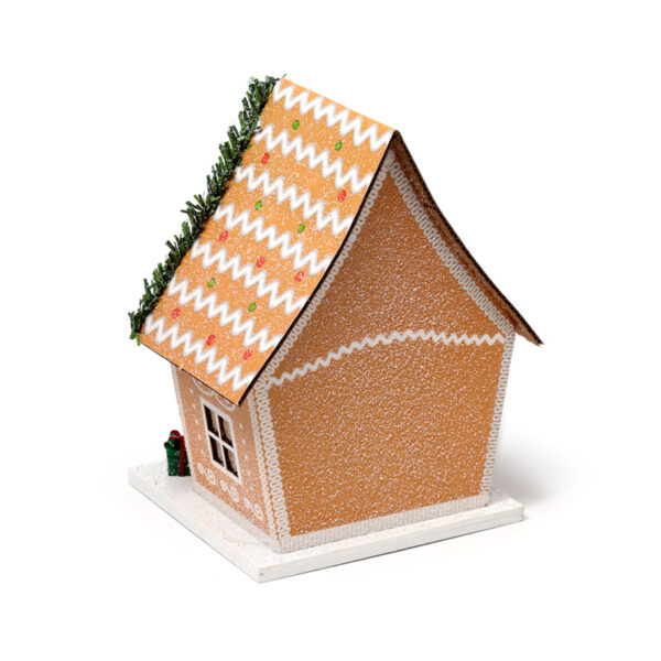 LED Decoration - Christmas Gingerbread House - Image 5