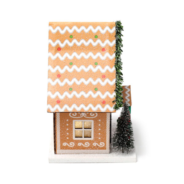 LED Decoration - Christmas Gingerbread House - Image 7