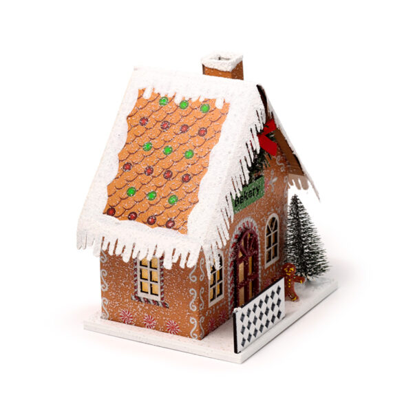 LED Decoration - Christmas Gingerbread Bakery - Image 8