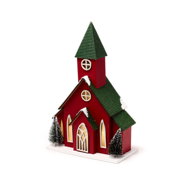 LED Decoration - Christmas Church - Image 3