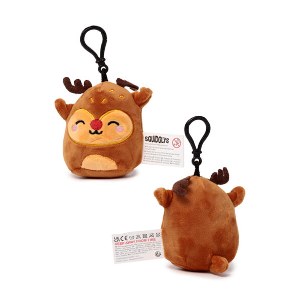 Squidglys Plush Keyring - Christmas Festive Friends - Image 7