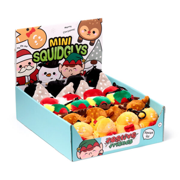 Squidglys Plush Keyring - Christmas Festive Friends - Image 9