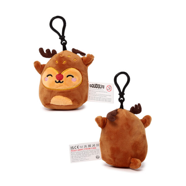 Squidglys Plush Keyring - Christmas Festive Friends - Image 10