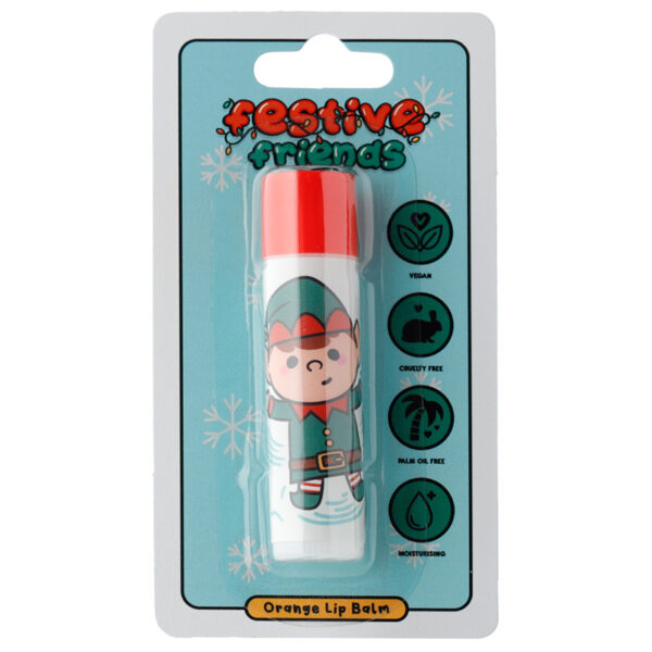 Stick Lip Balm - Festive Friends Christmas Elf & Santa - Image 5