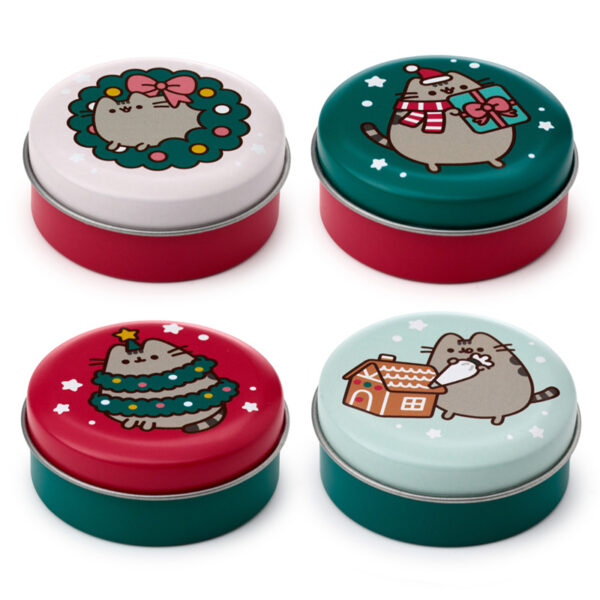 Lip Balm in a Tin - Pusheen the Cat Christmas 2023 - Image 2