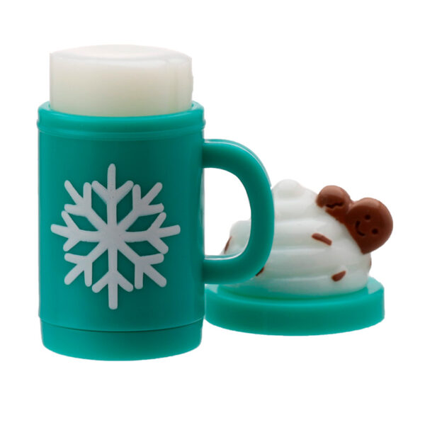 Lip Balm in Shaped Holder - Cosy Hot Chocolate - Image 3