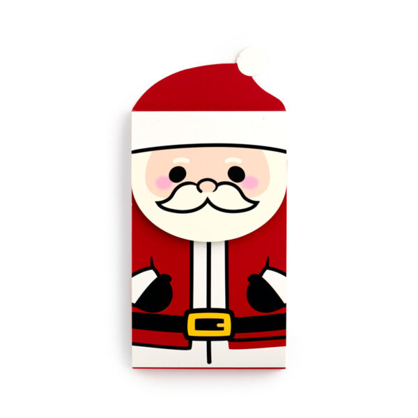 Flip Open Shaped Memo Pad - Christmas Festive Friends Santa - Image 2