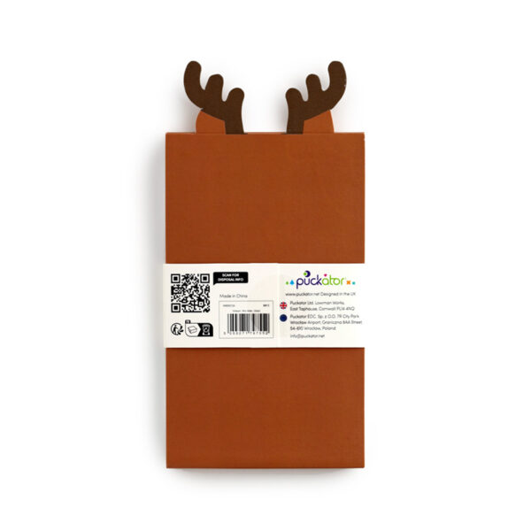 Flip Open Shaped Memo Pad - Christmas Festive Friends Rudolf - Image 6