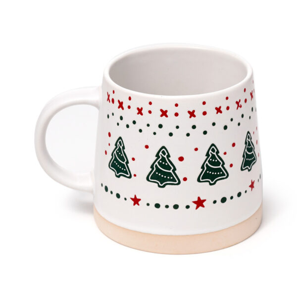 Stoneware Mug - Christmas Tree - Image 5