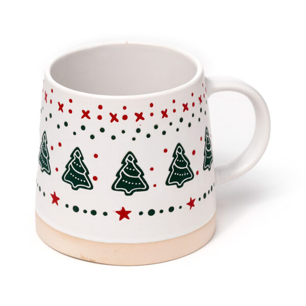 Stoneware Mug - Christmas Tree - Image 7