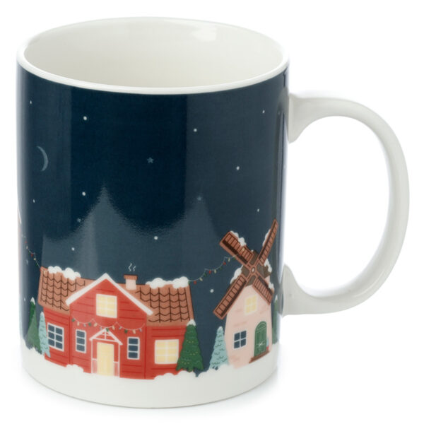Porcelain Mug - Christmas Village - Image 4