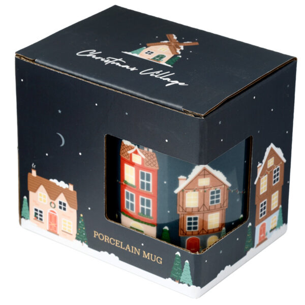 Porcelain Mug - Christmas Village - Image 6