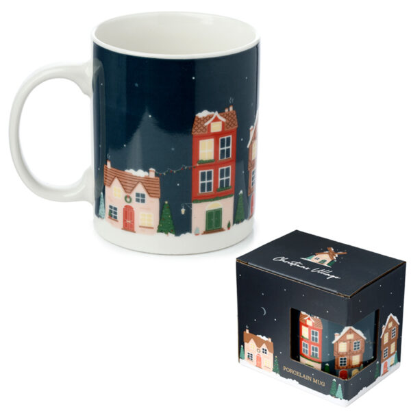 Porcelain Mug - Christmas Village - Image 7