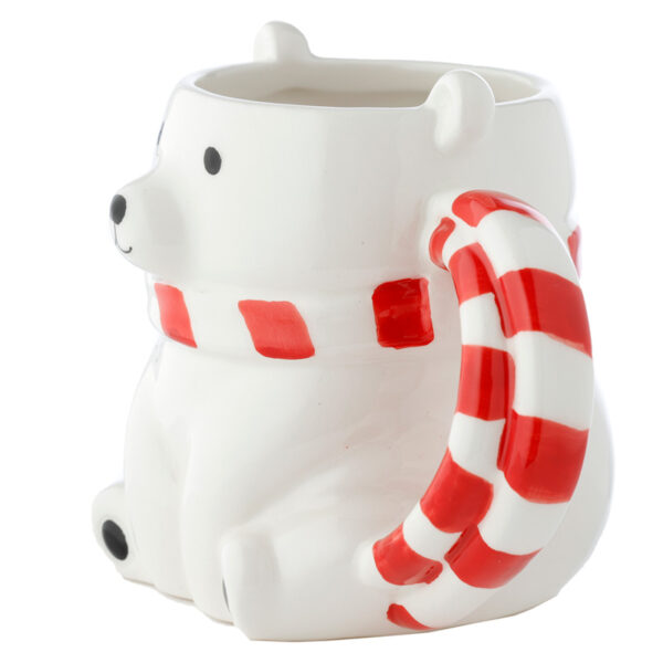Novelty Shaped Ceramic Mug - Polar Bear - Image 2